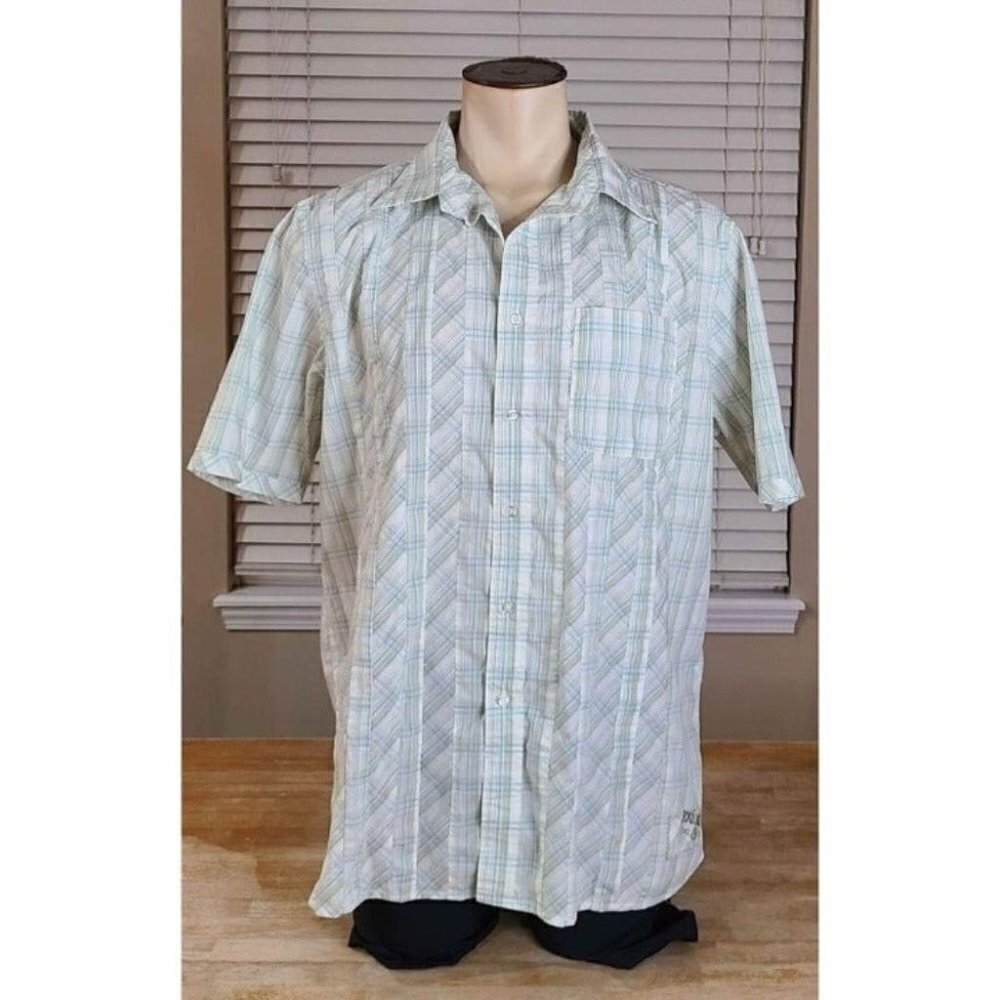 Ecko Unltd. Button Down Shirt Short Sleeve Men's Size XL